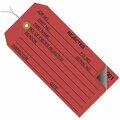 Bsc Preferred 4 3/4 x 2-3/8'' - ''Rejected'' Inspection Tags 2 Part - Numbered 000 - 499 - Pre-Wired, 500PK S-7222PW